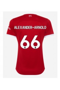 Liverpool Alexander-Arnold #66 Jalkapallovaatteet Naisten Kotipaita 2023-24 Lyhythihainen